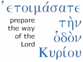 prepare the way of the Lord