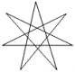 Wiccan symbol for septagram