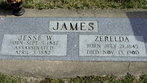 Jesse James grave