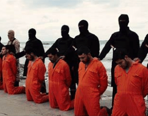 ISIS terrorists line Christians up to die: Is this how to treat unbelievers?