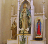Mary alter, catholic statue image