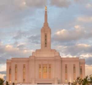 Mormon Temple in Pocatello, ID